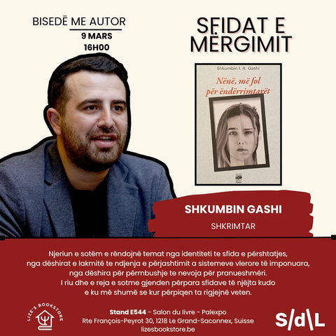 Shkumbin Gashi në Salon du Livre Genève