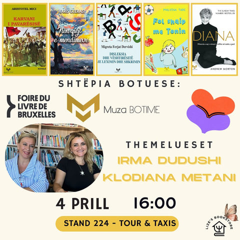 Botimet Muza në Foire du Livre de Bruxelles