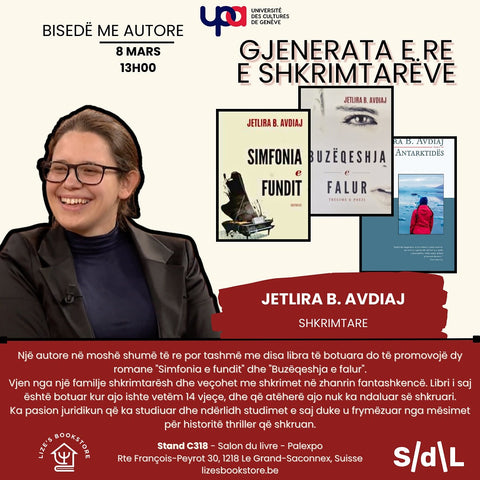 Jetlira Avdiu në Salon du Livre Genève