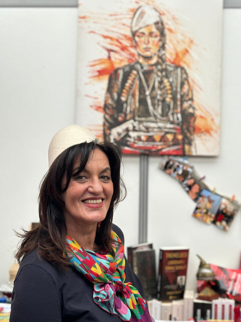Rita Petro në Foire du Livre de Bruxelles